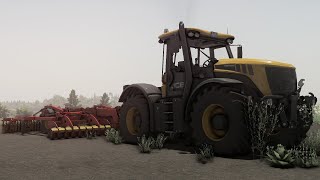 Farming Simulator 22 JCB 3200 XTra amp Vaderstad TopDown 500  Krumbach  Mod Test [upl. by Aiuqat]