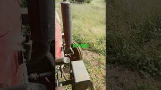 Mahindra yuvo tractor running in farmland with rotavator performance mahindratractor [upl. by Namlak]