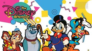 The Disney Afternoon – Weekday Afternoon Cartoons  1990s  Full Episodes with Commercials [upl. by Ahon465]