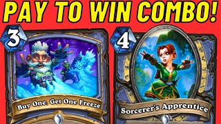 Hearthstone is PAY TO WIN Now Buy One Get One Freeze Exodia Mage [upl. by Eiclehc]