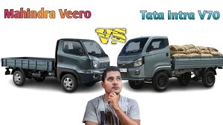 Mahindra Veero V6 XXL 16 Top Model VS Tata Intra V70Intra VS Veero Comparison 🦾🔥 [upl. by Eeznyl]