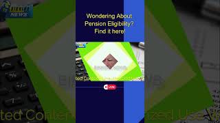 PENSION ELIGIBILITY SERVICE howtocalculatepension pensioncalculator pensioncalculation [upl. by Eberhard196]