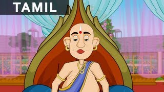 Strange Drama  Tales of Tenali Raman In Tamil  Animated Stories [upl. by Joachim232]