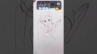 オブソミートの初音ミクを5秒、10秒、1分、5分で描いたDrawing Miku in 5sec10sec1mins5mins オブソミート vocaloid shorts [upl. by Anerda]