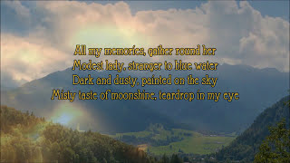 John Denver  Take Me Home Country Roads Lyrics On Screen [upl. by Greerson]