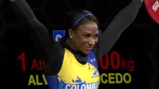 2023 IWF World Championships Women 59kg Highlights [upl. by Boniface]