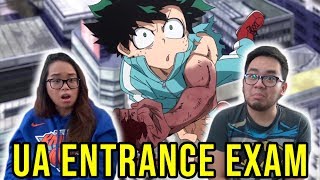 MY HERO ACADEMIA English Dub Episode 4 UA ENTRANCE EXAM REACTION amp REVIEW [upl. by Namsaj]