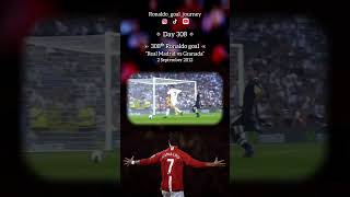 Day 308 308ᵗʰ Ronaldo goal at Real Madrid vs Granada on September 2 2012 [upl. by Klehm]