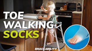 Toe Walking Brace  Patented Pediatric Idiopathic TipToe Correction Splint [upl. by Mcquillin]