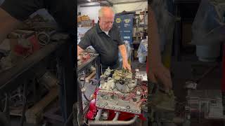 Flathead Test Start  Ed Smith shows Flathead Ford V8 Build Five Star Engines Phoenix AZ shorts [upl. by Thalassa]