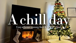 A CHILL DAY cozy at home yummy food amp REFIT® class [upl. by Romulus670]