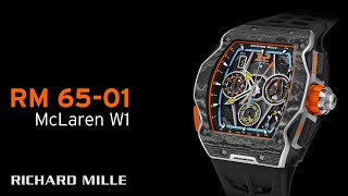 RM 6501 McLaren W1 — RICHARD MILLE [upl. by Sirovat]