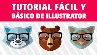 Tutorial fácil y básico de illustrator [upl. by Anola]