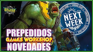 Prepedidos Games Workshop y Novedades Warhammer Community [upl. by Carlynne574]