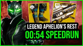 Aphelions Rest 054 Lost Sector Speedrun Destiny 2 Season of Defiance [upl. by Inohtna]