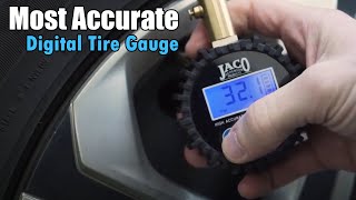 Elite™ Digital Tire Pressure Gauge by JACO  Most Accurate Air Gauge Yet [upl. by Naillik]