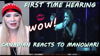 This is LIVE FIRST TIME HEARING MANOWAR FIRST REACTION manowar [upl. by Tarah]