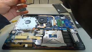 Dell Vostro 3590 Diagnosis and repair of faulty System fan  Battery replacement [upl. by Isiad]