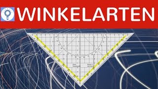 Winkelarten Übersicht  Nullwinkel spitzer rechter stumpfer überstumpfer Winkel Vollwinkel [upl. by Garratt185]