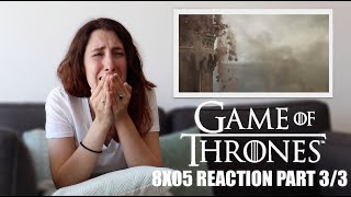 GAME OF THRONES 8X05 quotTHE BELLSquot REACTION PART 33 [upl. by Yllak]