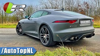 JAGUAR F Type R 550HP AWD V8 Supercharged  REVIEW on AUTOBAHN by AutoTopNL [upl. by Sirron488]