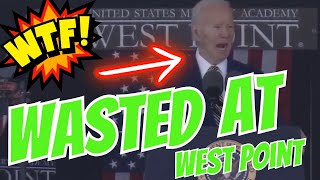 President Biden Gaffes Today From West Point Commencement funny [upl. by Gabbert80]