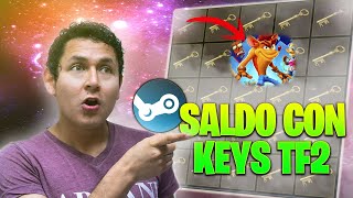 Cómo tener SALDO con KEYS llaves de TF2 en Steam 2024 [upl. by Arita266]