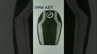 BMW super car key Drawing [upl. by Yelha]