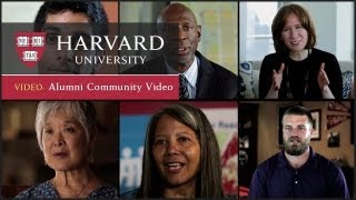 Harvard Alumni Community Video [upl. by Arlin354]