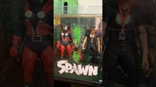 Mcfarlane Toys Spawn amp Todd Mcfarlane Two Pack music mcfarlanetoys spawn toywiz dccollectibles [upl. by Lauro635]