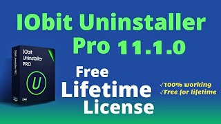 IObit Uninstaller Pro 11 License Key  NO CRACK Latest 2022 [upl. by Yrennalf]