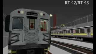 OpenBVE RT43 TTC Work Car [upl. by Ahsaetal]