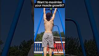 3 Tips To Maximise Your Muscle Growth calisthenics fitness [upl. by Elletse]