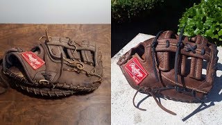 Rawlings Softball First Base Mitt Relace [upl. by Young609]