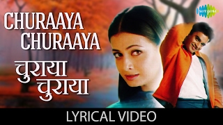 Churaaya Churaaya with lyrics चुराया चुराया गाने के बोल Rehna Hai Tere Dil MeinMadhvanDiya Mirza [upl. by Nemajneb]