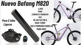 New Bafang M820 para Ebike Ligeras inspirado EonDrive de Forestal [upl. by Pass]