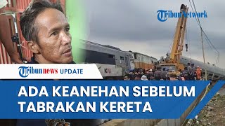 Selamat dari Tabrakan 2 Kereta di Cicalengka Dudi Ungkap Ada Keanehan sebelum Kejadian [upl. by Eekorehc]