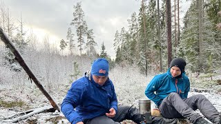 Winter hiking in Sweden Olofström  Glimåkra [upl. by Kirwin]