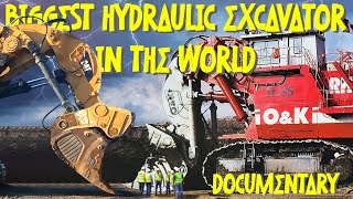 Witness the BEAST The Worlds Largest Hydraulic Excavator in Action [upl. by Arakat70]