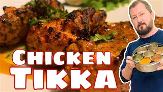 Restaurant Flavour CHICKEN TIKKA l Cooked in the Tandoori Oven amp Grill Comparison [upl. by Molton]