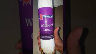 How To Use Whipped Cream [upl. by Ynattib]