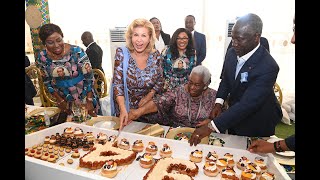 Lancienne et première dame de Côte dIvoire fête ses 94 ans [upl. by Marlow145]