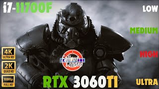 Fallout London I7 11700F  RTX 3060 TI [upl. by Nalyr]