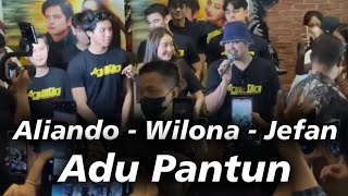 Argantara Aliando Natasha Wilona Jefan Adu Pantun Keseruan Cast Argantara Di Depok [upl. by Yclehc]