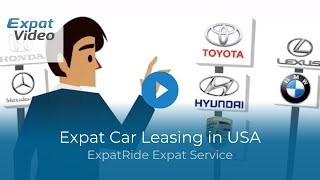 Expat Car Leasing and Financing in USA  wwwExpatRidecom [upl. by Nirehtak]