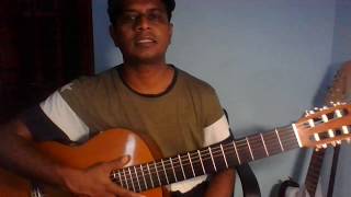 Kavikariye Sindu Kiyana lande  Easy guitar tutorial [upl. by Attenwad86]