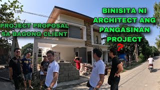 BINISITA NI ARCHITECT ANG PANGASINAN PROJECTNEW PROJECT PROPOSAL SA BAGONG CLIENT SA PANGASINAN [upl. by Llenna]