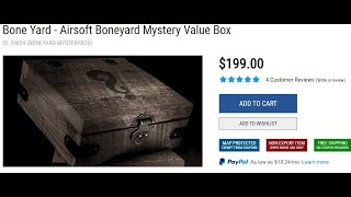 Evike Boneyard Mystery Box Unboxing  Part 1 [upl. by Buller]