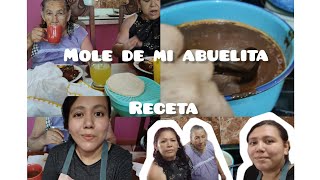 CHIAPANECAS HACIENDO MOLE MEXICANO RECETA DE MI ABUELITA A 🙏🙏NUESTRA MANERA [upl. by Nurat]