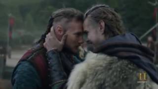 Vikings  Björn And Hvitserk Leaving Kattegat Season 4B Official Scene 4x12 HD [upl. by Jerrome]